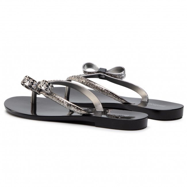 Infradito MELISSA - Harmonic Chrome VII Ad 33254 Black/Silver Metalizado 53891