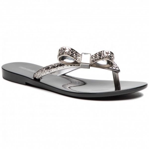Infradito MELISSA - Mini Melissa Harmonic Chrome I 33255 Black/Silver Metalizado 53891 Infradito MELISSA - Mini Melissa Harmonic Chrome I 33255 Black/Silver Metalizado 53891