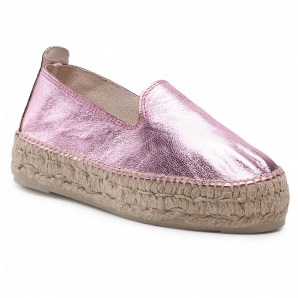 Espadrillas MANEBI - Slippers D R 1.3 D0 Rose Metallic