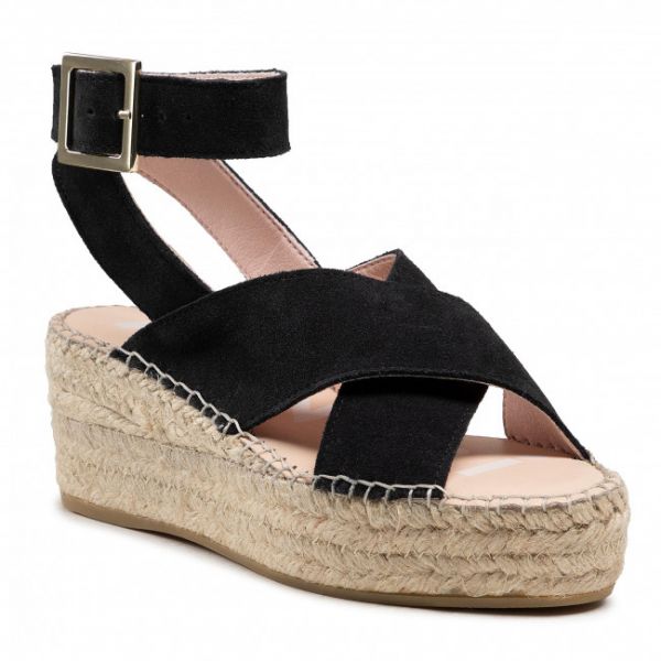 Espadrillas MANEBI - Wedges W Belt K 1.0 Wb Black