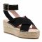 Espadrillas MANEBI - Wedges W Belt K 1.0 Wb Black