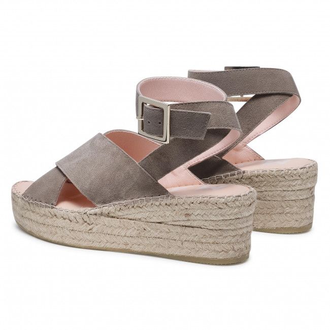 Espadrillas MANEBI - Wedges W Belt W 1.9 Wb Vintage Taupe 1