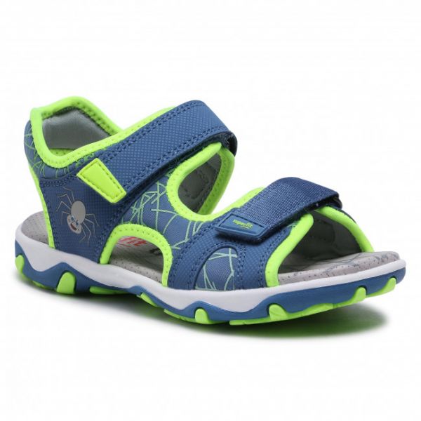 Sandali Superfit - 1-009467-8010 D Blau/Gelb Sandali Superfit - 1-009467-8010 D Blau/Gelb