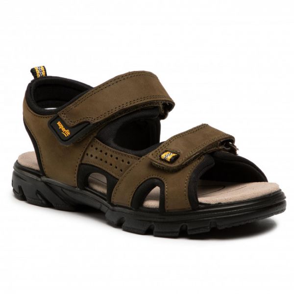 Sandali SUPERFIT - 6-06182-7000 D Grün/Schwarz Sandali SUPERFIT - 6-06182-7000 D Grün/Schwarz
