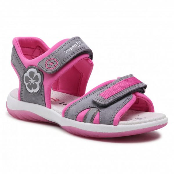Sandali SUPERFIT - 1-606127-2510 D Hellgrau/Rosa Sandali SUPERFIT - 1-606127-2510 D Hellgrau/Rosa