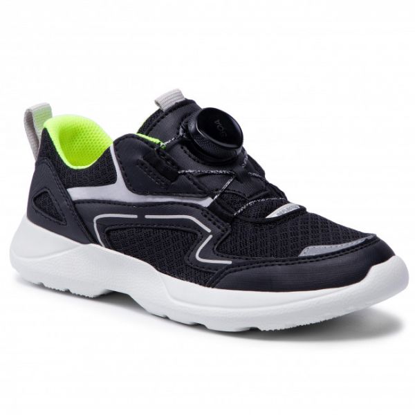 Sneakers Superfit - 1-000210-0000 S Schwarz/Weiss Sneakers Superfit - 1-000210-0000 S Schwarz/Weiss