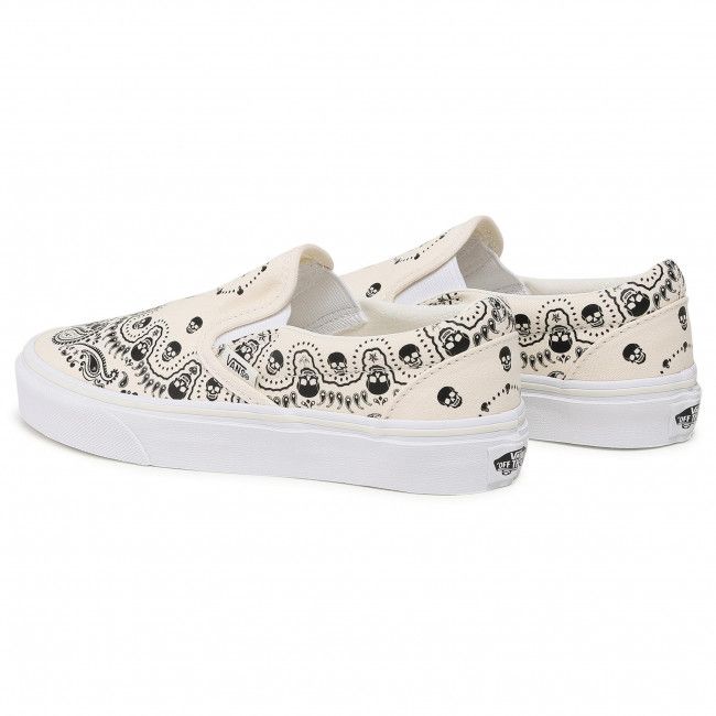 Scarpe sportive Vans - Classic Slip-On VN0A33TB42S1 (Bandana) Classic Wht/Blk