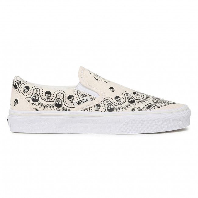 Scarpe sportive Vans - Classic Slip-On VN0A33TB42S1 (Bandana) Classic Wht/Blk