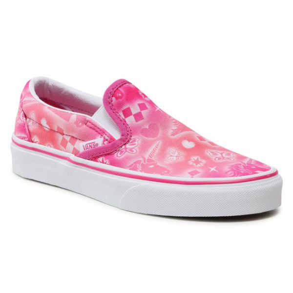 Scarpe sportive VANS - Classic Slip-On VN0A33TB42W1 (Bettertghr) Fchsprptrwht