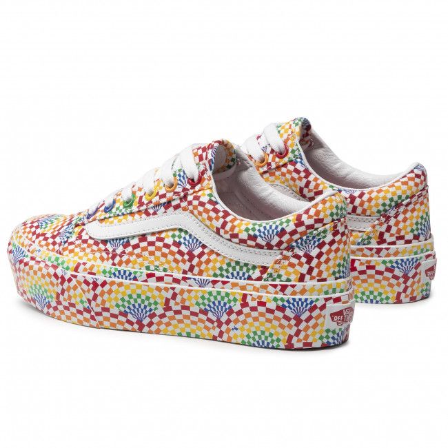 Scarpe sportive Vans - Old Skool Platfor VN0A3B3U3WJ1 (Pride) Multi/True White