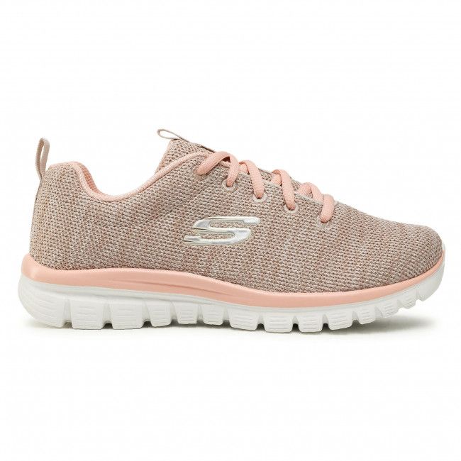 Scarpe SKECHERS - Twisted Fortune 12614/NTCL Natural/Coral