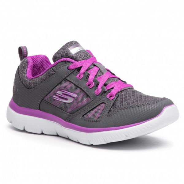 Scarpe SKECHERS - New World 12997/CCPR Charcoal/Purple Scarpe SKECHERS - New World 12997/CCPR Charcoal/Purple