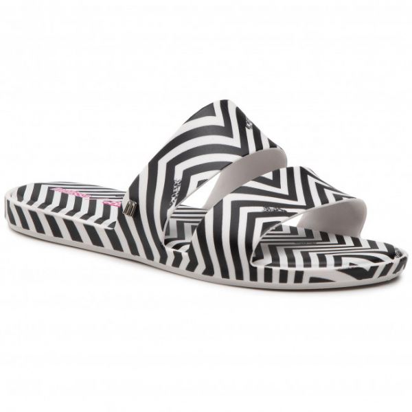 Ciabatte MELISSA - Color Pop + Barbie Ad 33338 White/Black 51637