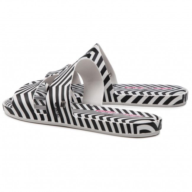 Ciabatte MELISSA - Color Pop + Barbie Ad 33338 White/Black 51637