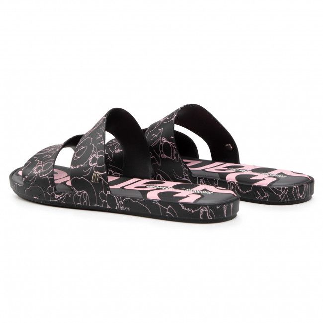 Ciabatte MELISSA - Color Pop Barbie Ad 33338 Black/Pink 51663