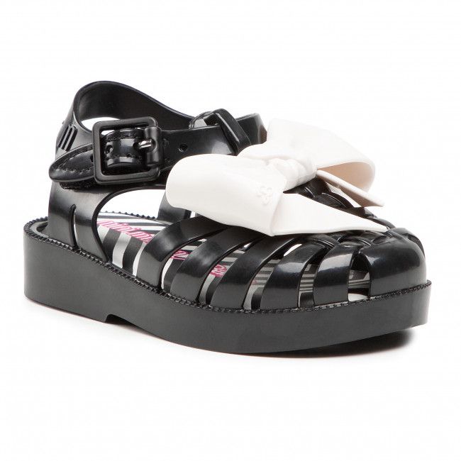 Sandali Melissa - Mini Melissa Possession + Barb 33341 Black/White 51588