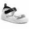 Sandali BETSY - 917301/02-01 White/Black