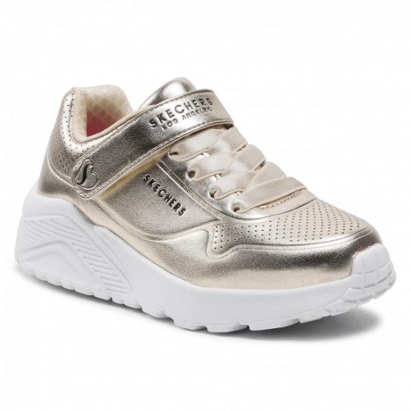 Sneakers SKECHERS - Chrome Steps 310453L/GLD Gold Sneakers SKECHERS - Chrome Steps 310453L/GLD Gold