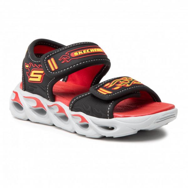 Sandali Skechers - Thermo-Splash 400109L/BKRD Black/Red Sandali Skechers - Thermo-Splash 400109L/BKRD Black/Red