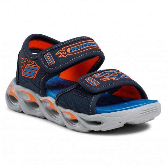 Sandali Skechers - Thermo-Splash 400109L/NVOR Nvy/Orng