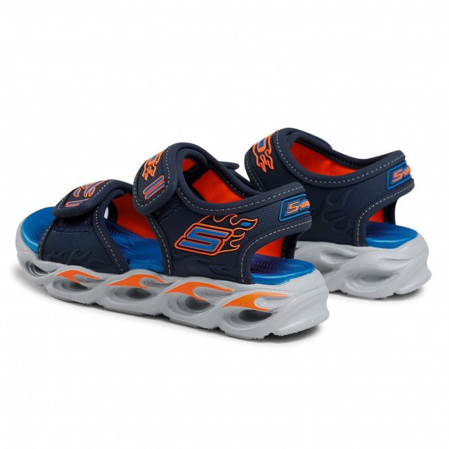 Sandali Skechers - Thermo-Splash 400109L/NVOR Nvy/Orng