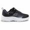 Sneakers SKECHERS - Norvo 405035L/BKSL Black/Silver