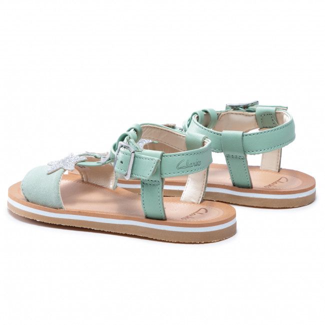 Sandali Clarks - Finch Summer K 261576426 Light Green