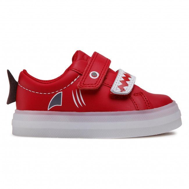 Sneakers CLARKS - Flarescalelo T 261580727 Red Leather