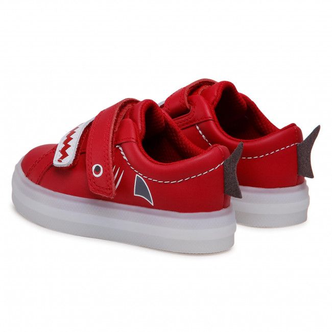 Sneakers CLARKS - Flarescalelo T 261580727 Red Leather