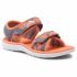 Sandali Clarks - Surfing Tide K 261563577 Orange Textile