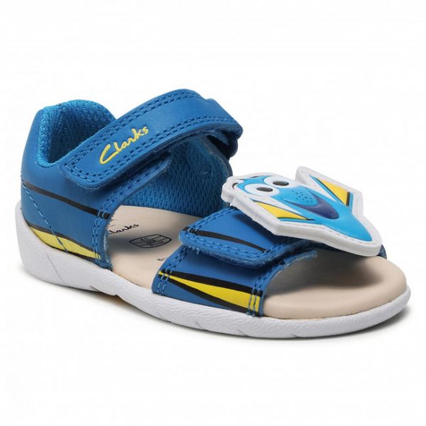 Sandali CLARKS - Zora Nemo T 261583886 Blue Leather Sandali CLARKS - Zora Nemo T 261583886 Blue Leather