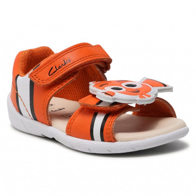 Sandali Clarks - Zora Nemo T 261583957 Orange Leather