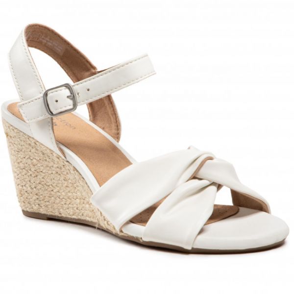 Espadrillas CLARKS - Margee Beth 261606044 White