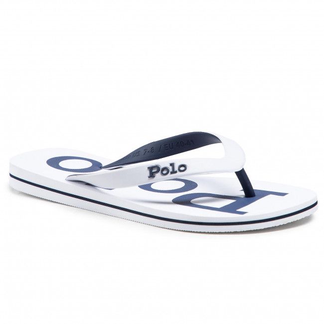 Infradito Polo Ralph Lauren - Bolt 816830672002 White/Newport Navy