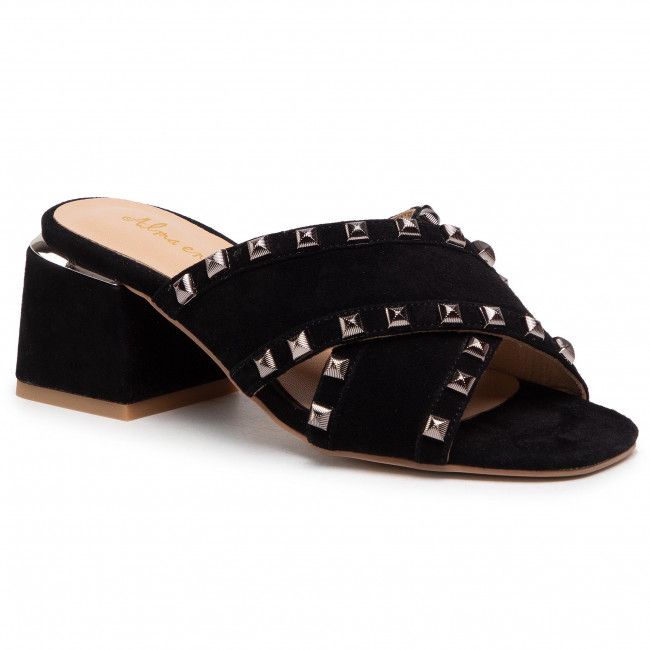 Ciabatte ALMA EN PENA - V21284 Suede Black