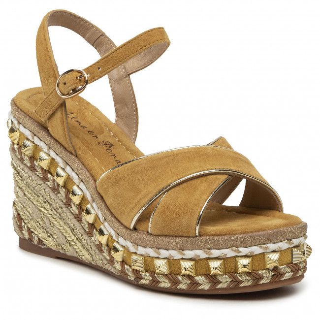 Espadrillas ALMA EN PENA - V21603 Suede Moustard