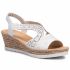 Sandali RIEKER - 61916-80 Weiss