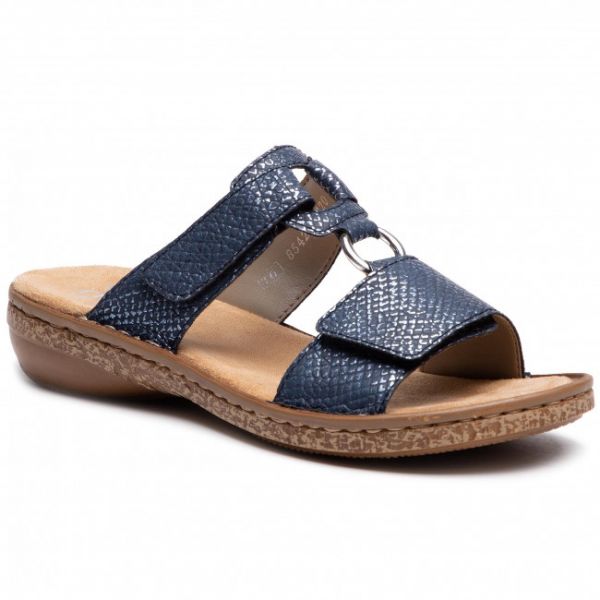 Ciabatte RIEKER - 628P9-14 Blau Ciabatte RIEKER - 628P9-14 Blau