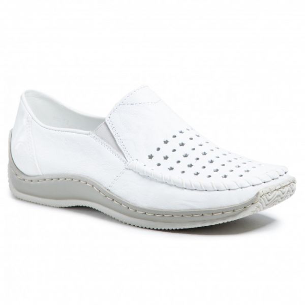 Scarpe basse RIEKER - L1765-80 Weiss