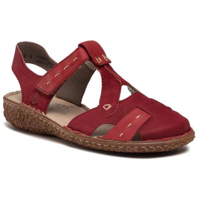 Sandali RIEKER - M0972-33 Rot