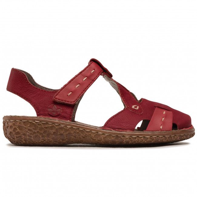 Sandali RIEKER - M0972-33 Rot