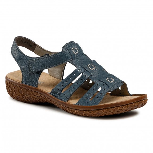 Sandali RIEKER - V6917-12 Blau