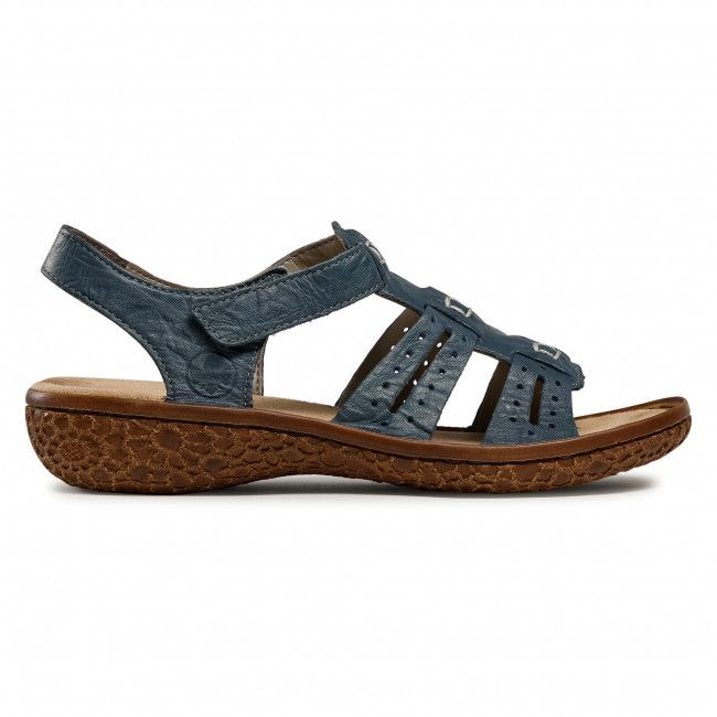 Sandali RIEKER - V6917-12 Blau