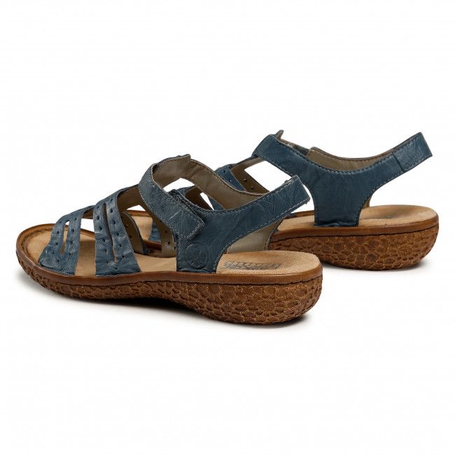 Sandali RIEKER - V6917-12 Blau