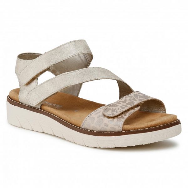 Sandali REMONTE - D2050-60 Beige Kombi