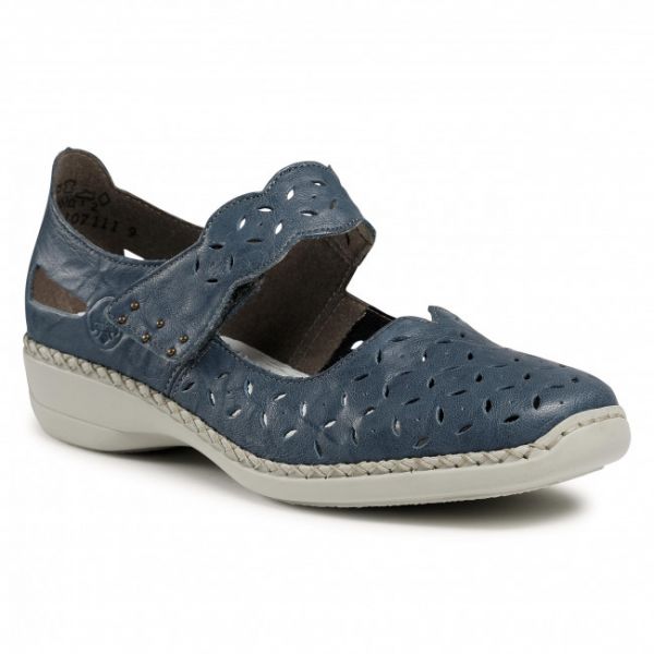 Scarpe basse RIEKER - 41377-12 Blau