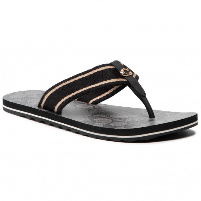 Infradito Coach - Zoe Webbed Flip Flop C2978 Black