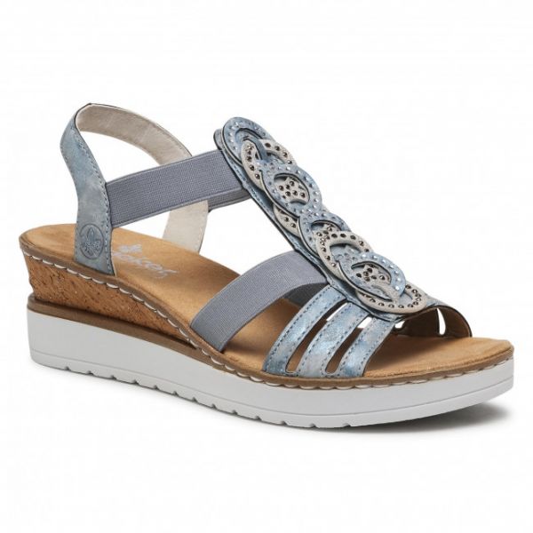 Sandali RIEKER - V38H8-12 Blau Sandali RIEKER - V38H8-12 Blau