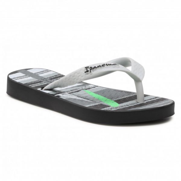 Infradito Ipanema - Classic IX Kids 82883 Black/Grey/White 24270 Infradito Ipanema - Classic IX Kids 82883 Black/Grey/White 24270