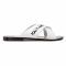 Ciabatte KARL LAGERFELD - KL80484 White Lthr w/Black